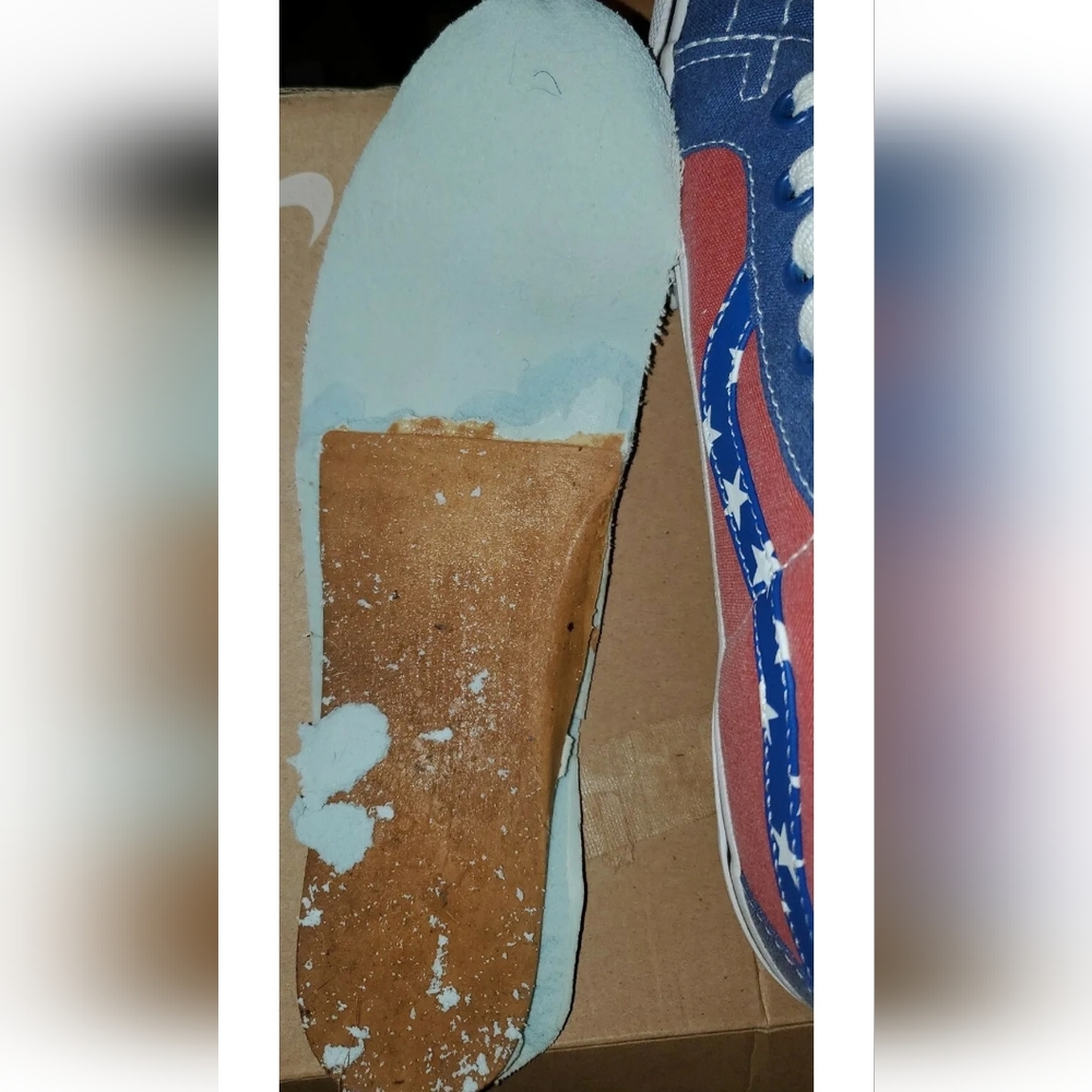 Vans Sk8 Hi RARE Reissue(Van Doren) Stars/Stripes - Picture 11 of 12